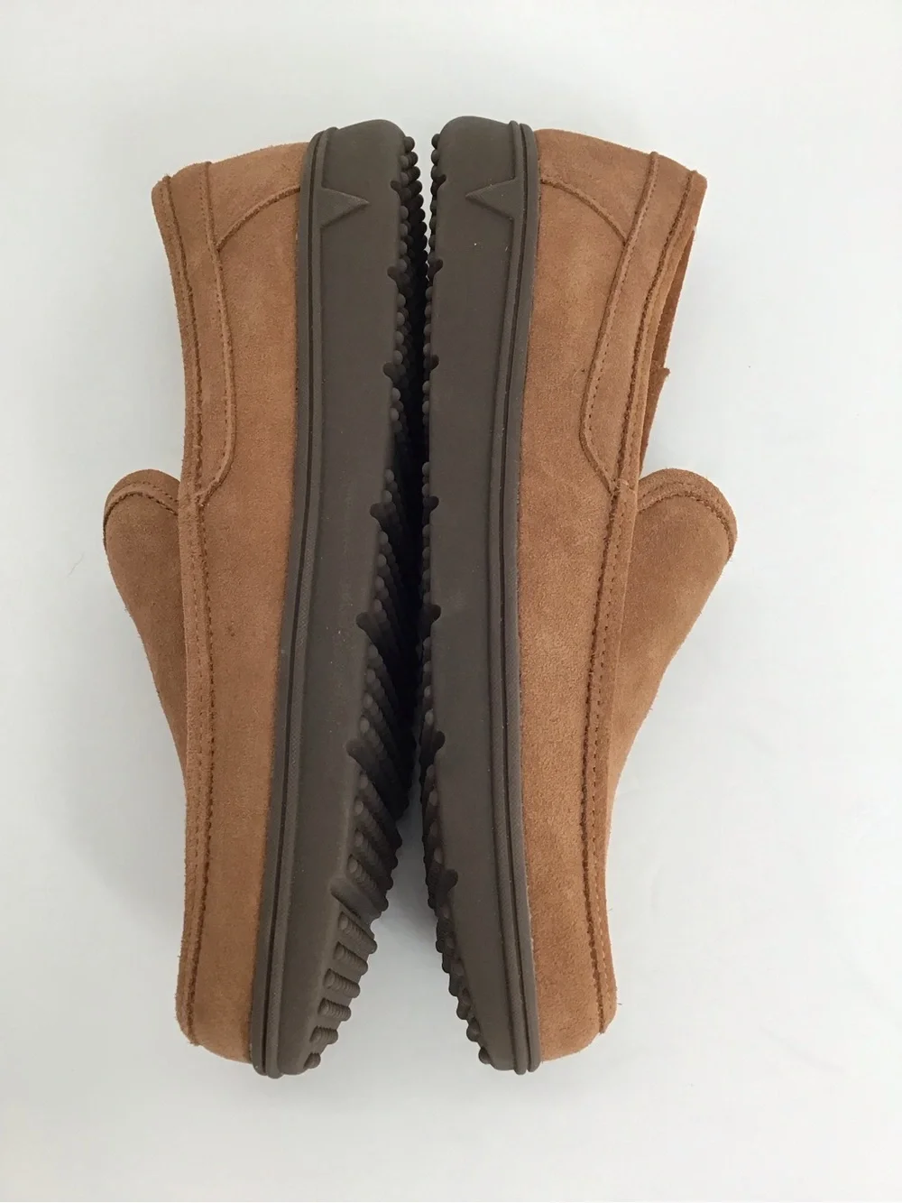 Vionic NWOT Men Gustavo Suede Faux Shear Slipper Water  display picture 1